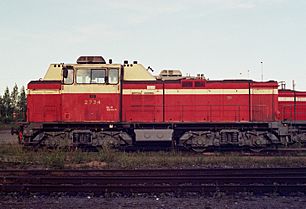 VR Dv12 locomotive in Tampere Aug2008 002