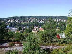 View over Bengtsfors