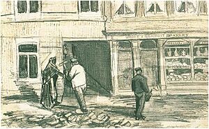 Vincent van Gogh - The Bakery in Noordstraat F914
