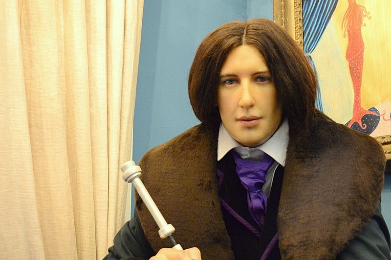 Wax statue of Oscar Wilde, National Wax Museum Plus, Dublin
