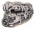 Wolseley 12 cylinder 360hp petrol or oil marine engine (Rankin Kennedy, Modern Engines, Vol III)