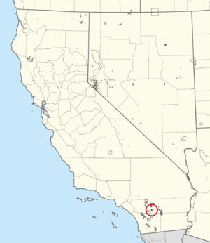 3525R Santa Rosa Reservation Locator Map