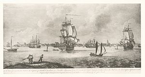 A view of Charles Town the Capital of South Carolina (NYPL NYPG96-F24-423573)