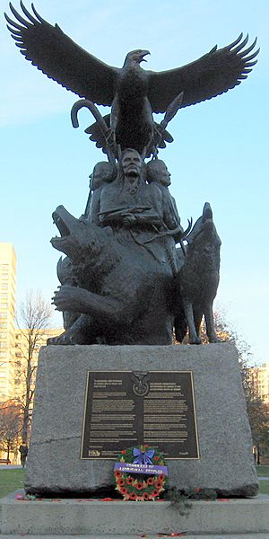 Aboriginal War Veterans monument