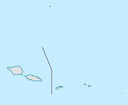 Blunts Point Battery is located in American Samoa
