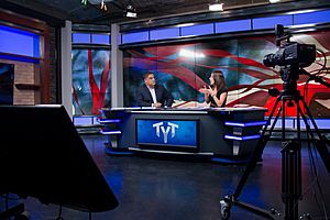 Ana Kasparian and Cenk Uygur hosting The Young Turks (26942061744)
