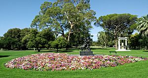 Angas Gardens looking NE