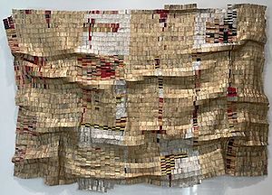 Another Man's Cloth, 2006, El Anatsui at Rubell DC 2022