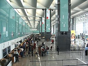 BIAL check in counters