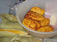 Barranquilla buñuelos de maíz