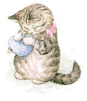 Beatrix Potter, Miss Moppet, Ties Mouse