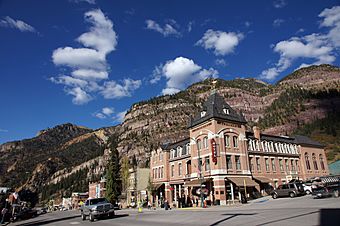Beaumont Hotel Ouray Colorado.JPG
