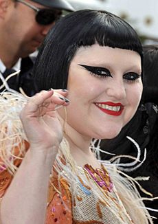 Beth Ditto Cannes 2010