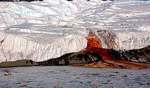 Blood Falls by Peter Rejcek