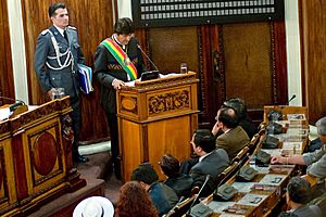 Bolivia evo-morales government Joel Alvarez