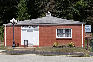 Borough Building, Dawson Borough, Fayette County, Pennsylvania