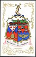 Borough of Swindon arms on 1905 'JaJa' postcard