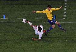 Brazil & Chile match at World Cup 2010-06-28 5