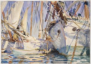 Brooklyn Museum - White Ships - John Singer Sargent