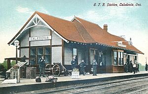 Caledonia ON GTR Railway-Station