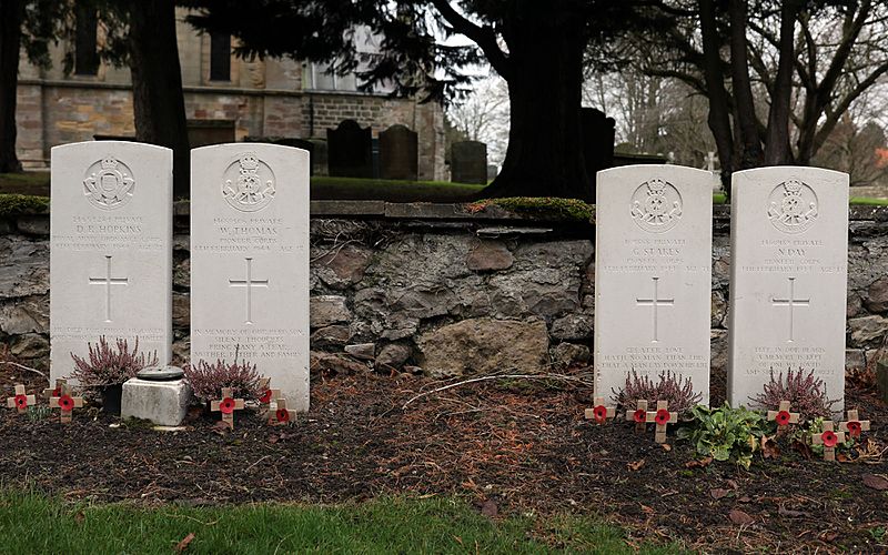 Catterick Bridge explosion graves