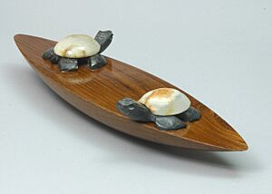 Celt with weights of gemstone turtles-01