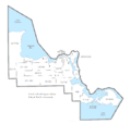 Chippewa County, MI census map
