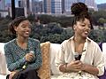 Chloe and Halle, interview, 2018