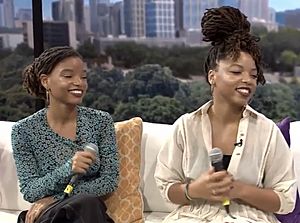 Chloe and Halle, interview, 2018