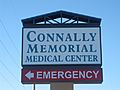 Connally Memorial Medical Center sign IMG 2711