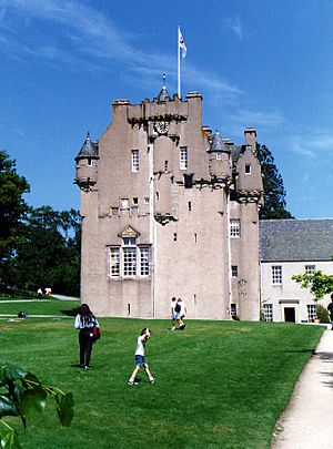 Crathes castle 1991