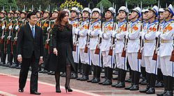 Cristina Fernández de Kirchner en Vietnam 05