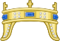 Depiction of the Crown of Zvonimir of Kingdom of Croatia (925–1102)