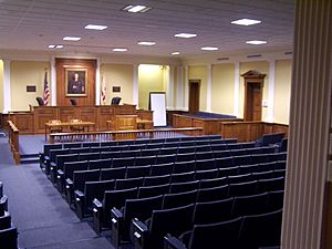 Cumberland School of Law Moot Court Room Cordell Hull