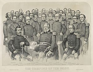 Currier & Ives - The champions of the Union 1861