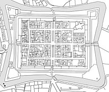 Elburg after cadastral plan 1830