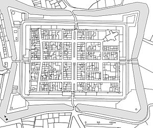 Elburg after cadastral plan 1830