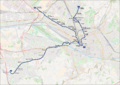 Firenze - mappa rete tranviaria