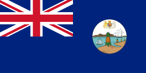 Flag of Leeward Islands (1871–1956)