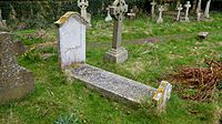 Grave of Kenneth Grahame at Holywell