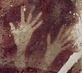 Hands in Pettakere Cave DYK crop