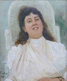 Ilja Repin Marianne von Werefkin 1888