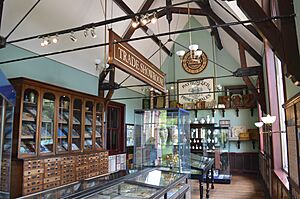 Inside Jackfield Tile Museum