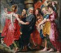 Jacob Jordaens - The Flight of Lot and His Family from Sodom (after Rubens) - Google Art Project