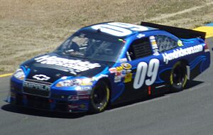 Jan Magnussen NASCAR Sonoma 2010