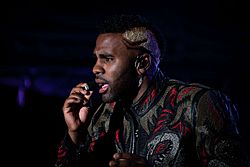 Jason Derulo performs during The 2019 Camp Foster Festival 2