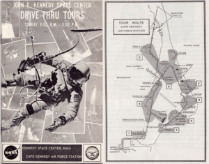 Kennedy Space Center Self-Drive Tour booklet