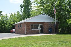 Post office on U.S. Route 60