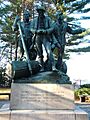 Lumbermans Monument Statue