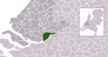Map - NL - Municipality code 0505 (2009)
